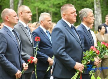 Митинг, посвященный Дню всенародной памяти жертв Великой Отечественной войны и геноцида белорусского народа.